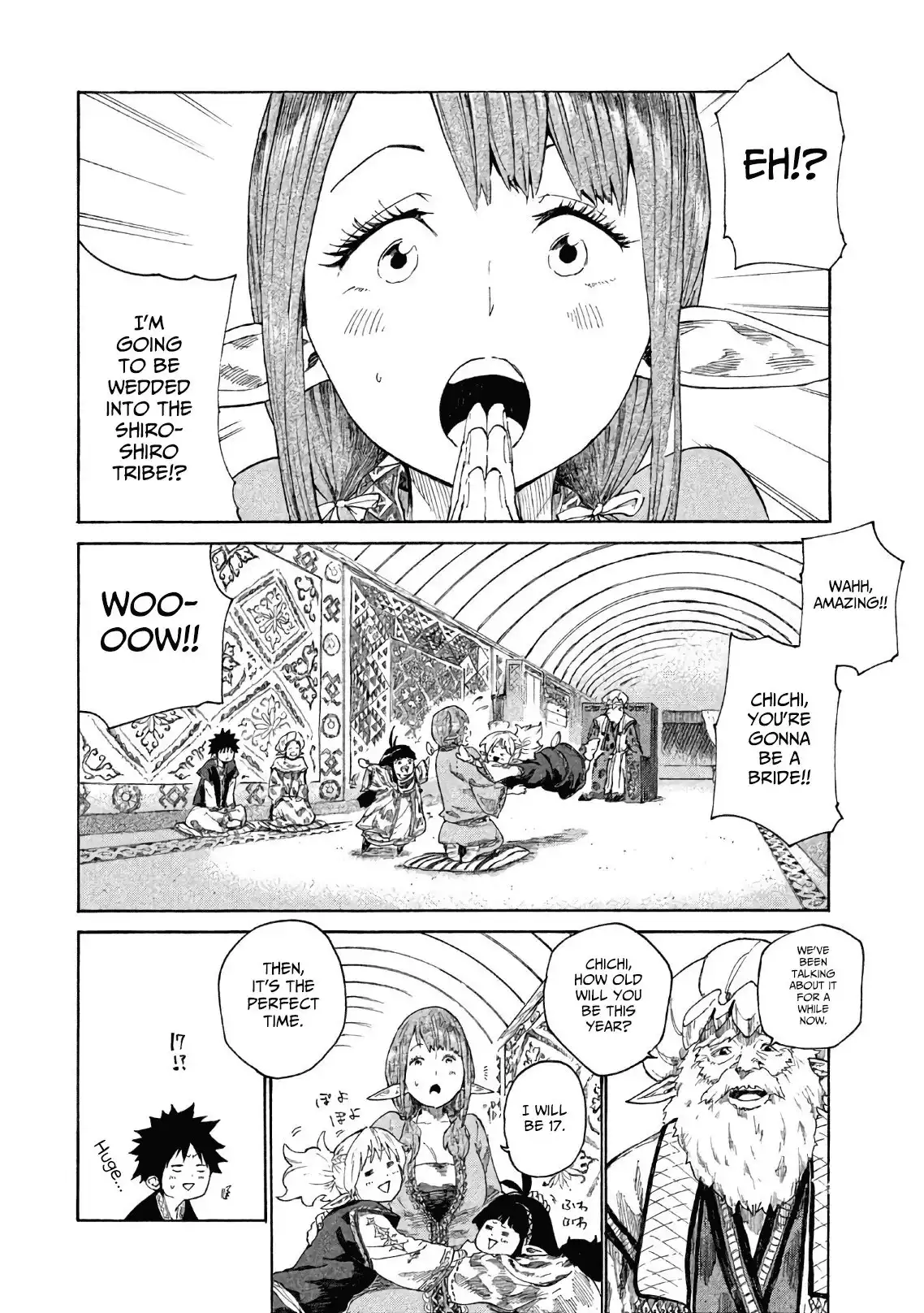 Mazumeshi Elf to Yuboku gurashi Chapter 3 3